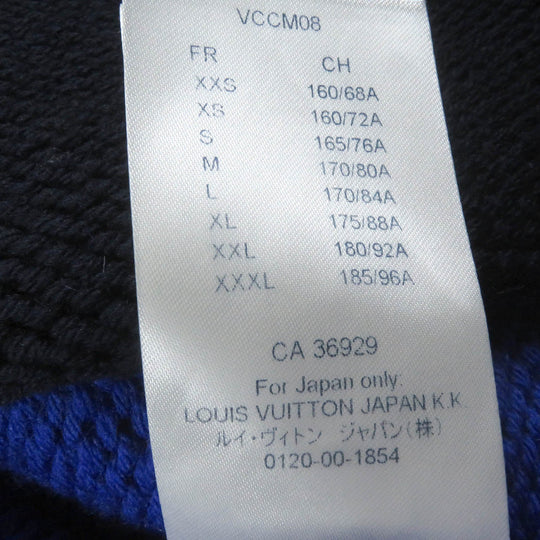 LOUIS VUITTON Jacket Main: 100% wool Navy mens XL Used Authentic