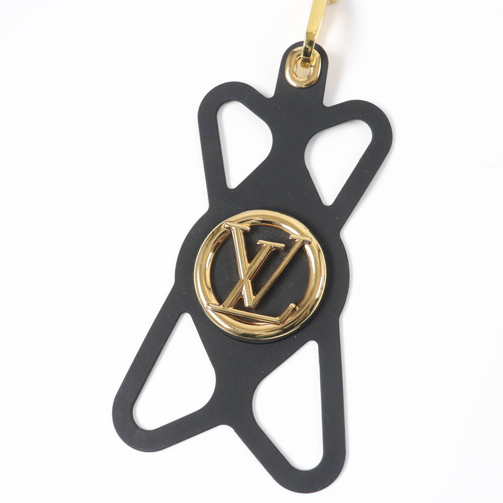 LOUIS VUITTON Mobile phones and smartphone accessories M68382 Monogram canvas, silicone black Von Holder Louise Women Used Authentic