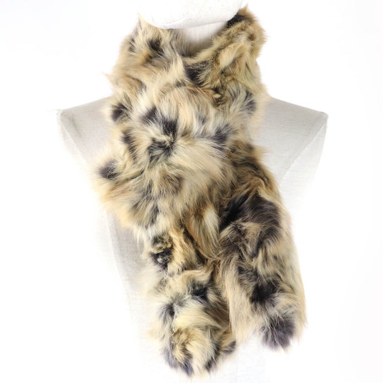 FENDI shawl Main: Fox (no material tag) Brown type Women Used Authentic