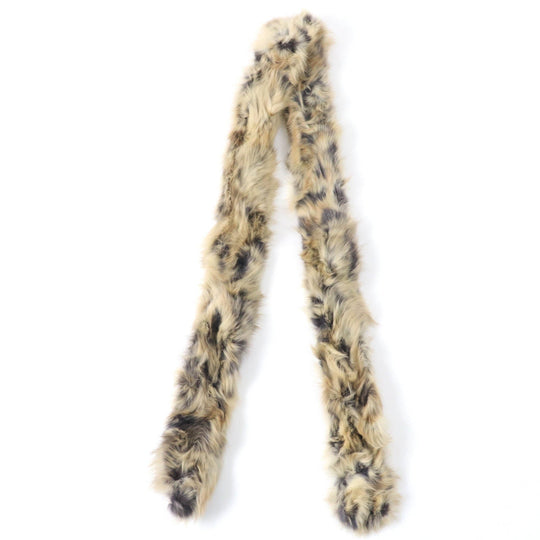 FENDI shawl Main: Fox (no material tag) Brown type Women Used Authentic