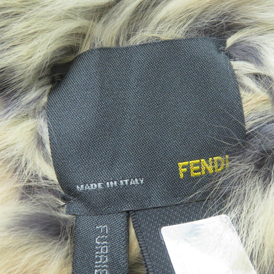 FENDI shawl Main: Fox (no material tag) Brown type Women Used Authentic