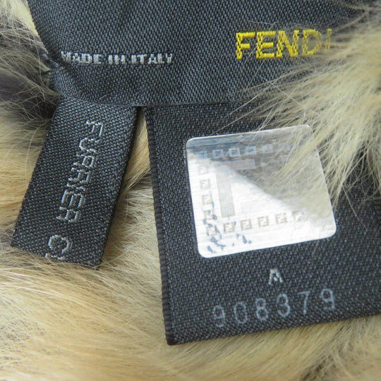 FENDI shawl Main: Fox (no material tag) Brown type Women Used Authentic