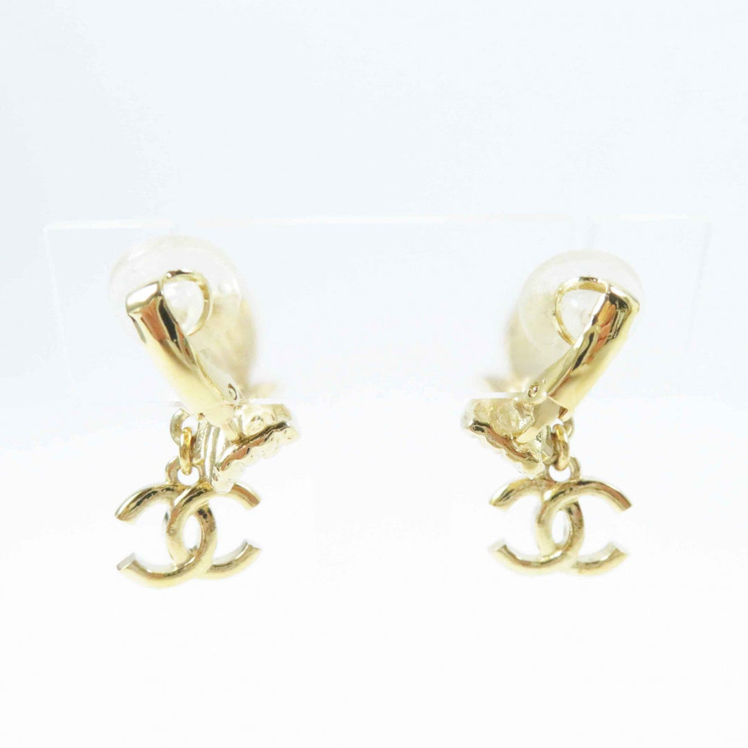 CHANEL Earring ABC658 C24C Gold Plated gold Women Used Authentic