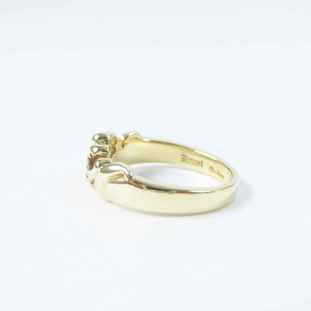 ROYAL ORDER Ring Main: 18K gold Crown ring Women Used Authentic