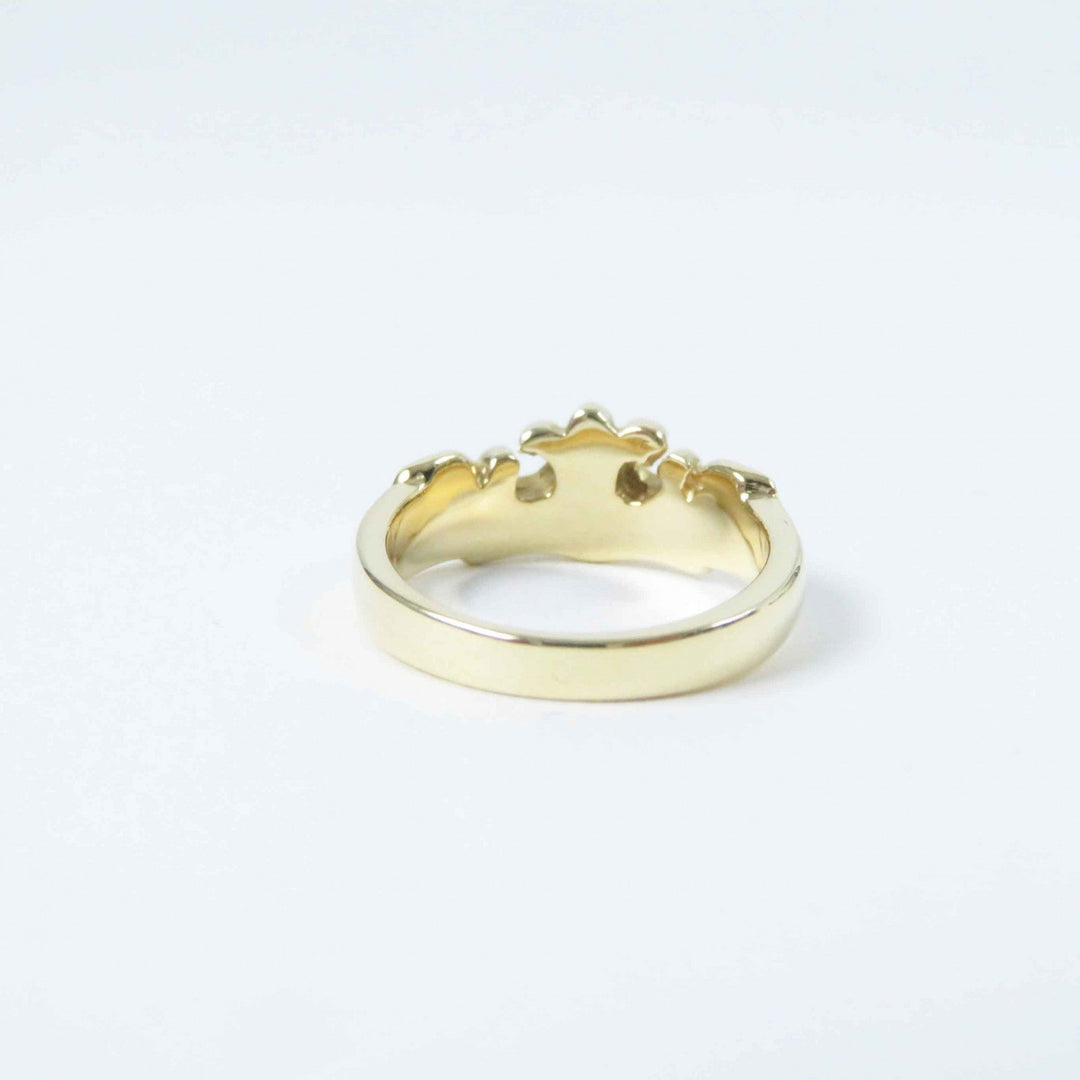 ROYAL ORDER Ring Main: 18K gold Crown ring Women Used Authentic