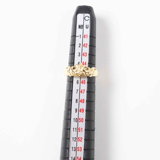 ROYAL ORDER Ring Main: 18K gold Crown ring Women Used Authentic