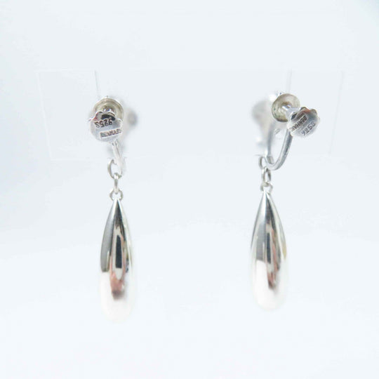 Georg Jensen Earring Main: SV925 Silver 18 Flower Drop Earring Women Used Authentic