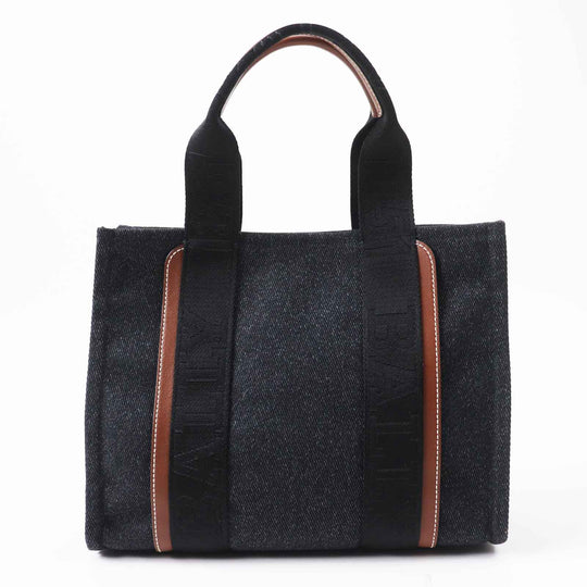 BALLY Tote Bag Part: Leather, Main: Canvas Black yellow gold DRYVALIA Women Used Authentic