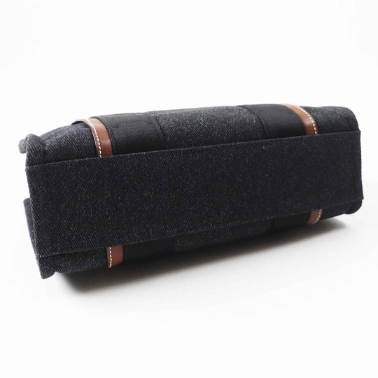 BALLY Tote Bag Part: Leather, Main: Canvas Black yellow gold DRYVALIA Women Used Authentic