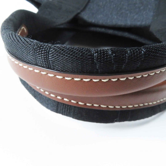 BALLY Tote Bag Part: Leather, Main: Canvas Black yellow gold DRYVALIA Women Used Authentic