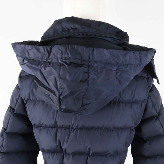 MONCLER down coat Outer: 100% nylon, Lining: 100% nylon, Sleeve lining: 100% nylon, Part: 100% nylon, Filling: 90% down Navy FLAMMETTE Women Zero size Used Authentic