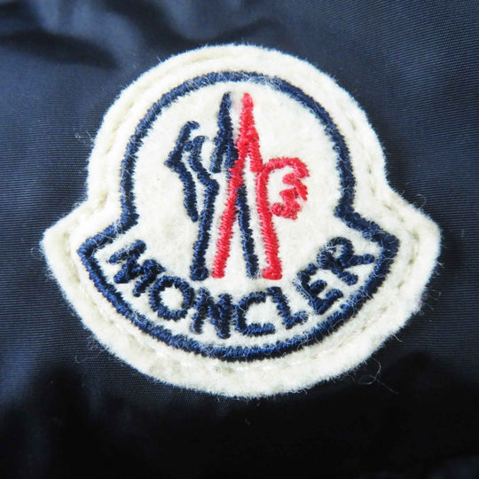 MONCLER down coat Outer: 100% nylon, Lining: 100% nylon, Sleeve lining: 100% nylon, Part: 100% nylon, Filling: 90% down Navy FLAMMETTE Women Zero size Used Authentic