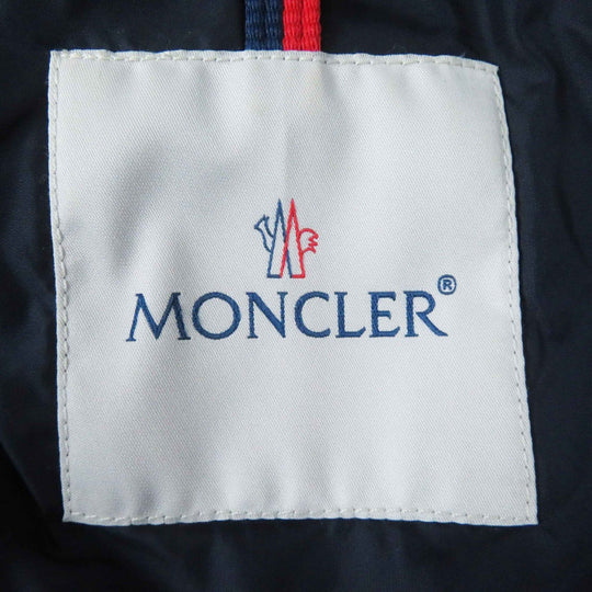 MONCLER down coat Outer: 100% nylon, Lining: 100% nylon, Sleeve lining: 100% nylon, Part: 100% nylon, Filling: 90% down Navy FLAMMETTE Women Zero size Used Authentic