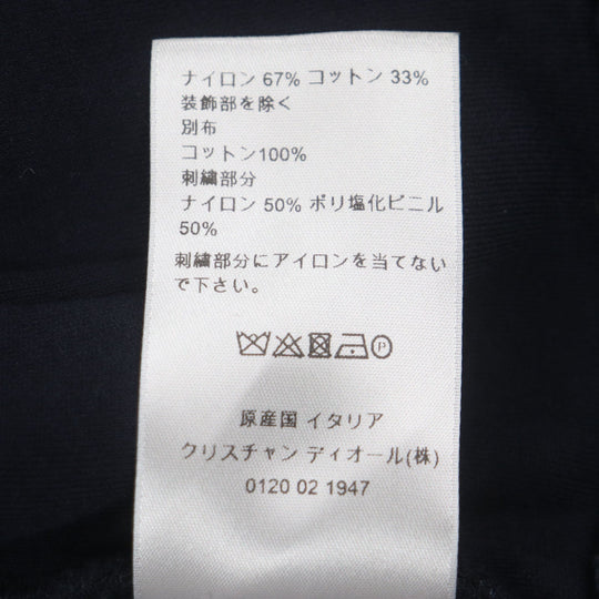 Dior HOMME Track jacket 013J201A0571 Outer: 67% nylon, Outer: 33% cotton, Part: 100% cotton, Part: 50% nylon, Part: 50% polyvinyl chloride Navy mens S Used Authentic