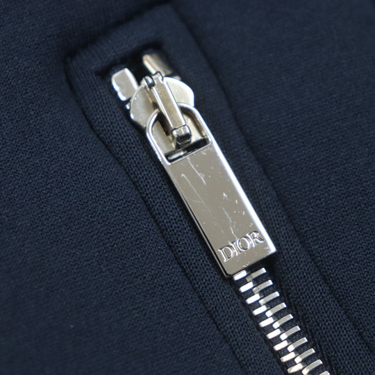 Dior HOMME Track jacket 013J201A0571 Outer: 67% nylon, Outer: 33% cotton, Part: 100% cotton, Part: 50% nylon, Part: 50% polyvinyl chloride Navy mens S Used Authentic