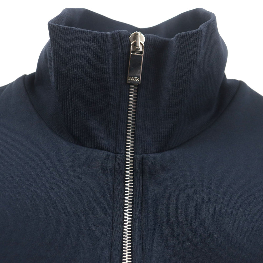 Dior HOMME Track jacket 013J201A0571 Outer: 67% nylon, Outer: 33% cotton, Part: 100% cotton, Part: 50% nylon, Part: 50% polyvinyl chloride Navy mens S Used Authentic