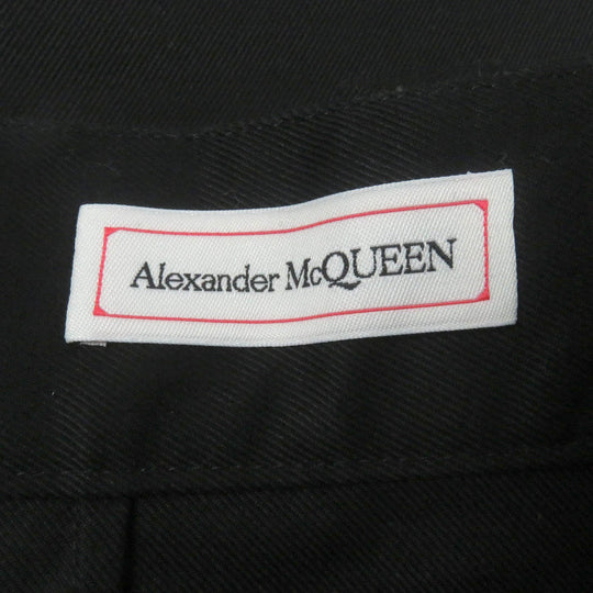 Alexander McQueen cargo pants 664272 cotton black mens 50 Used Authentic