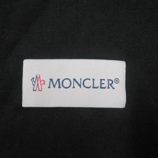 MONCLER Pants Main: 100% polyester black SWEAT BOTTOM mens M Used Authentic