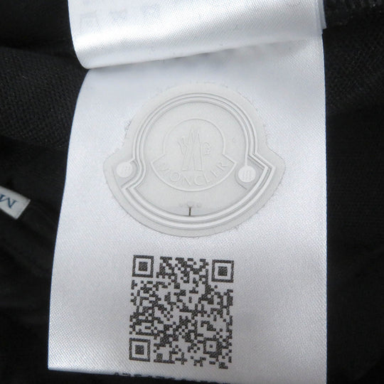 MONCLER Pants Main: 100% polyester black SWEAT BOTTOM mens M Used Authentic