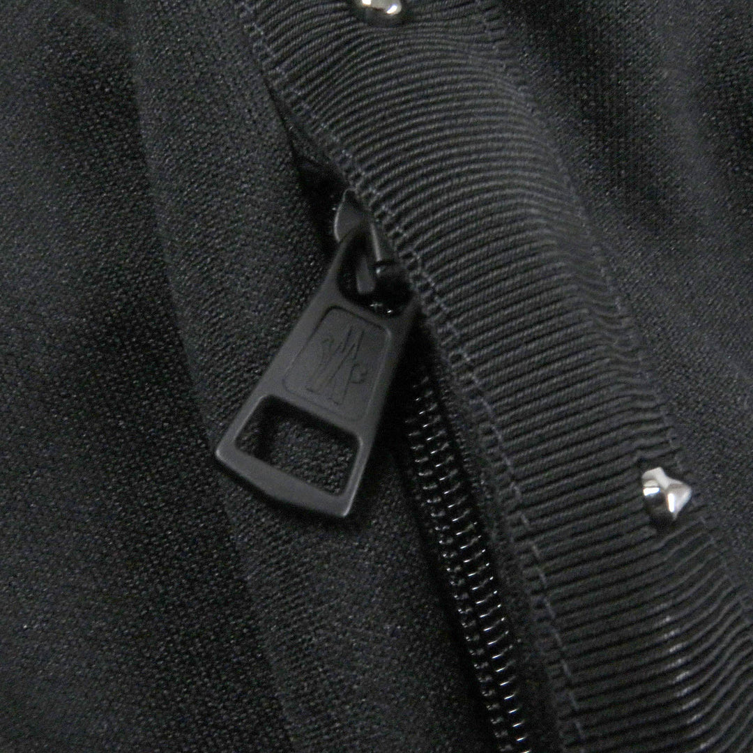 MONCLER Pants Main: 100% polyester black SWEAT BOTTOM mens M Used Authentic