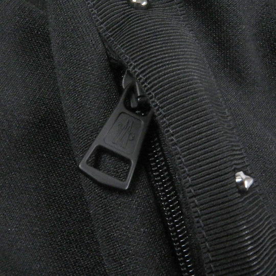 MONCLER Pants Main: 100% polyester black SWEAT BOTTOM mens M Used Authentic