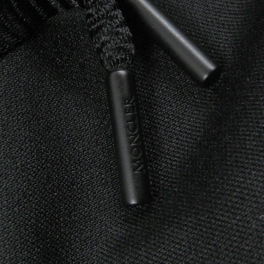 MONCLER Pants Main: 100% polyester black SWEAT BOTTOM mens M Used Authentic