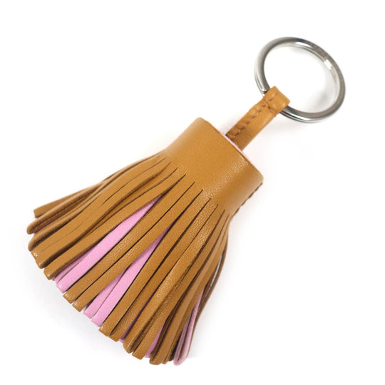 HERMES Bag charm Anyo Miro Sesame/Mauve Sylvestre/Violet Carmen Women Used Authentic