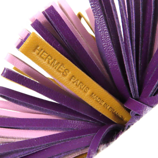 HERMES Bag charm Anyo Miro Sesame/Mauve Sylvestre/Violet Carmen Women Used Authentic