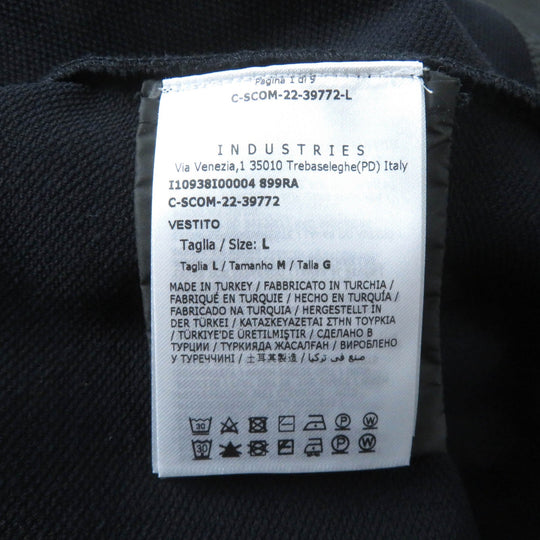MONCLER one piece Main: 97% nylon, Main: 3% polyurethane, Part: 100% polyester Navy VESTITO Women L Used Authentic