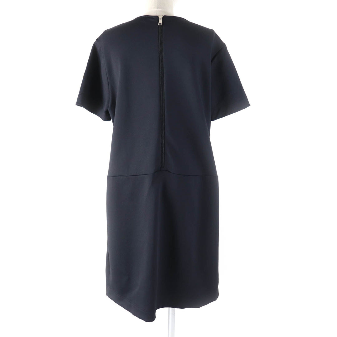 MONCLER one piece Main: 97% nylon, Main: 3% polyurethane, Part: 100% polyester Navy VESTITO Women L Used Authentic