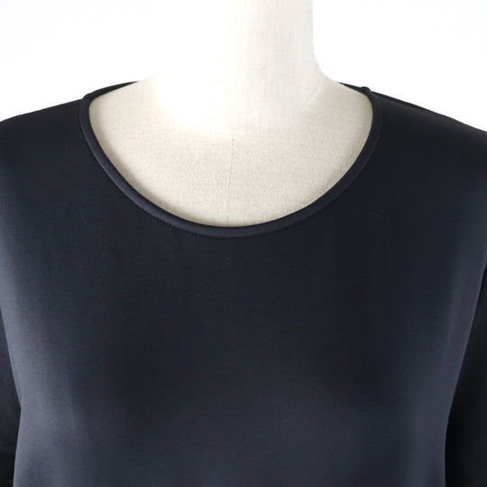 MONCLER one piece Main: 97% nylon, Main: 3% polyurethane, Part: 100% polyester Navy VESTITO Women L Used Authentic