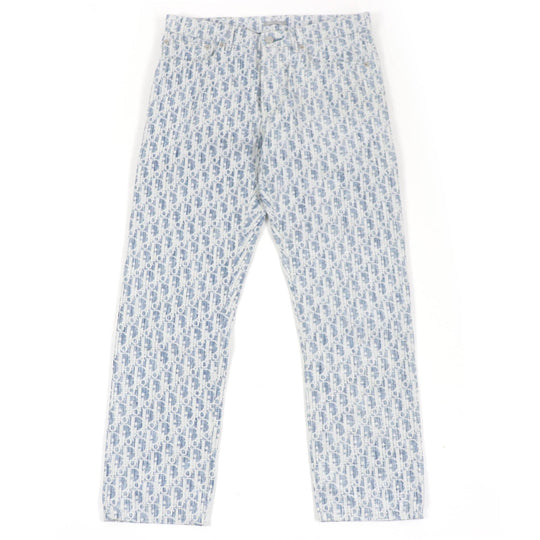 Dior HOMME Denim pants 013D001BY989 Main: 100% cotton Indigo blue mens 28 Used Authentic