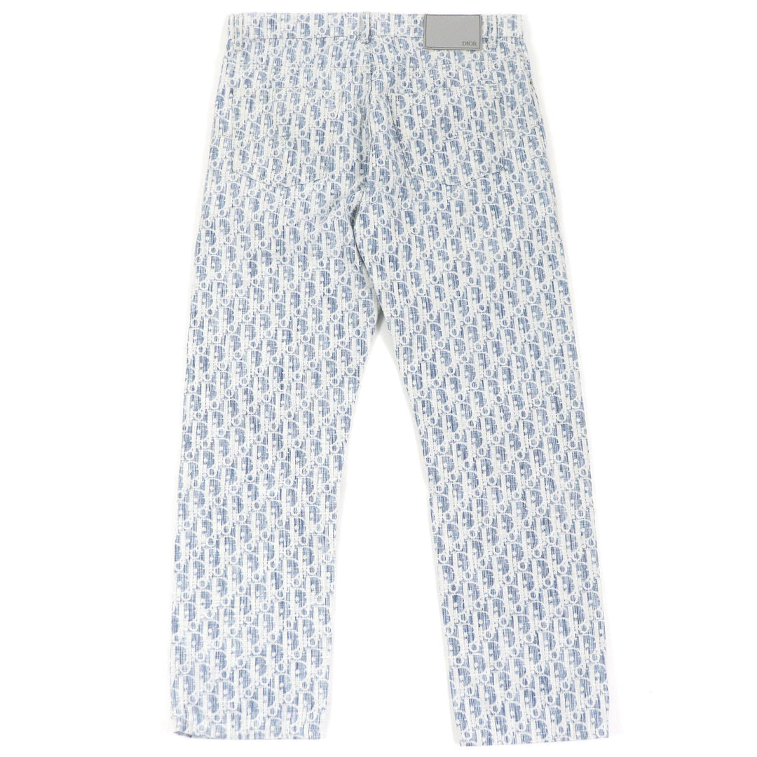 Dior HOMME Denim pants 013D001BY989 Main: 100% cotton Indigo blue mens 28 Used Authentic