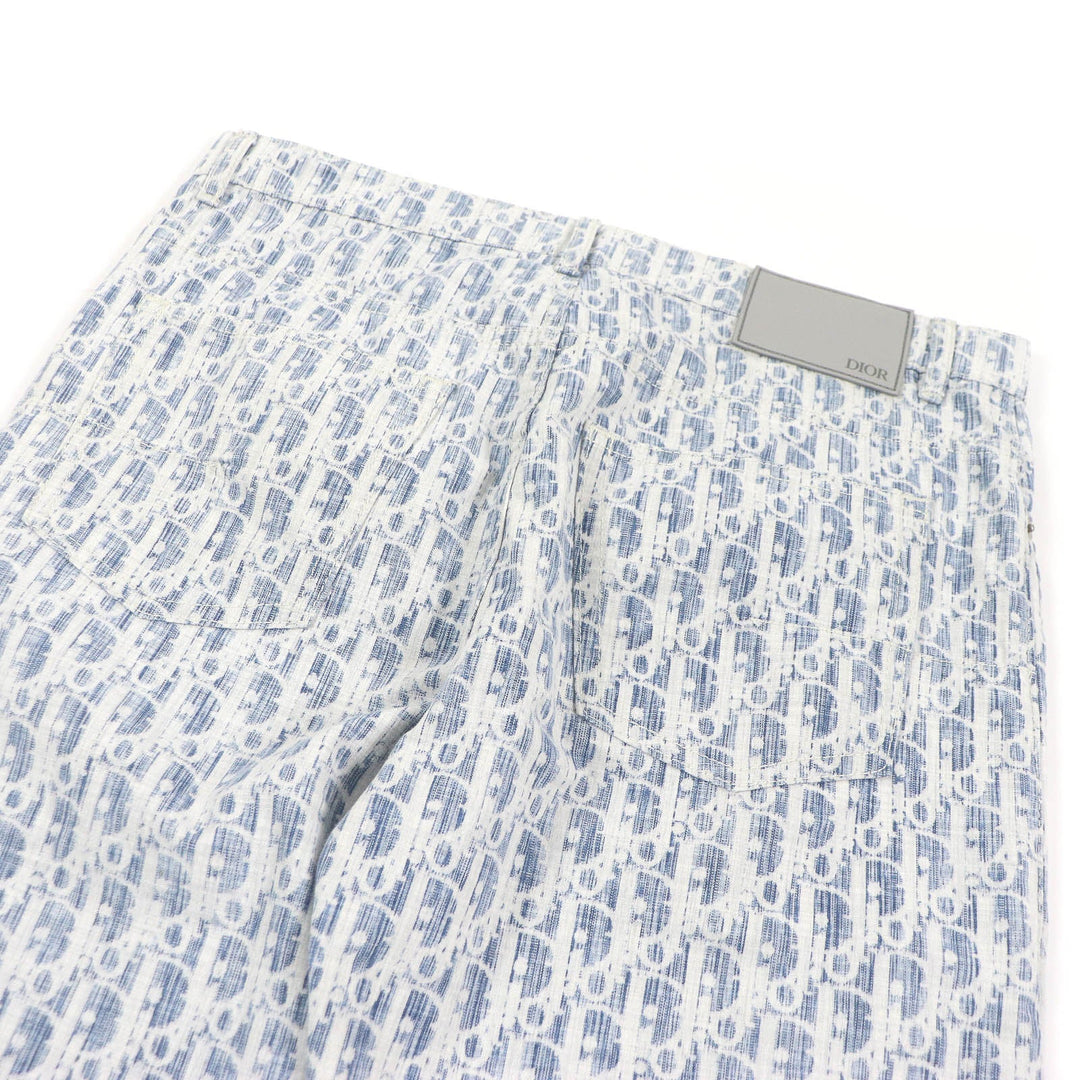 Dior HOMME Denim pants 013D001BY989 Main: 100% cotton Indigo blue mens 28 Used Authentic
