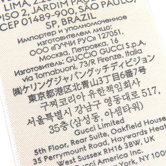 GUCCI scarf 774819 Main: 100% silk Black beige GG Chain Horsebit Print Silk Neck Bow Women Used Authentic