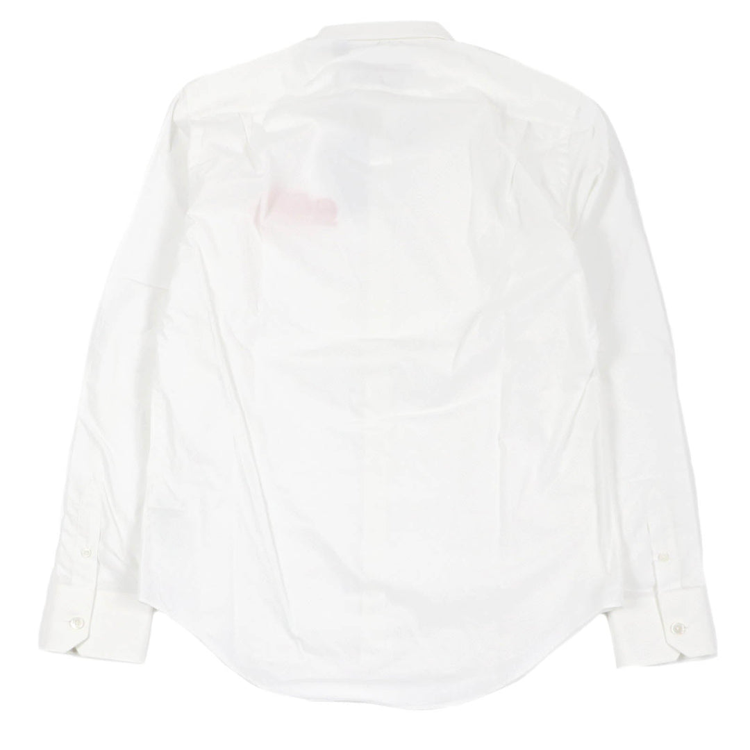 LOUIS VUITTON Long sleeve shirt Main: 100% cotton white mens S Used Authentic