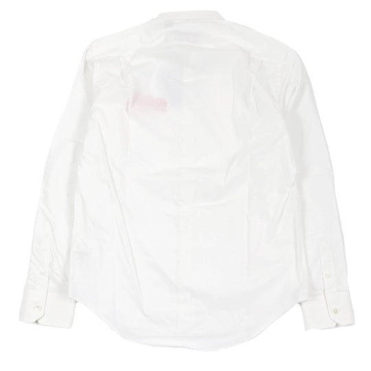 LOUIS VUITTON Long sleeve shirt Main: 100% cotton white mens S Used Authentic