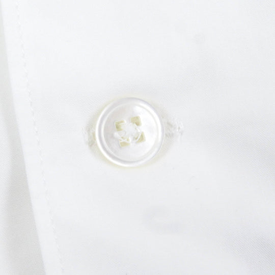 LOUIS VUITTON Long sleeve shirt Main: 100% cotton white mens S Used Authentic
