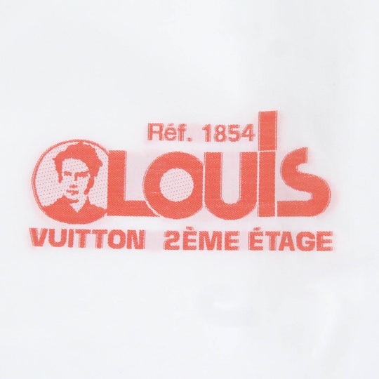 LOUIS VUITTON Long sleeve shirt Main: 100% cotton white mens S Used Authentic