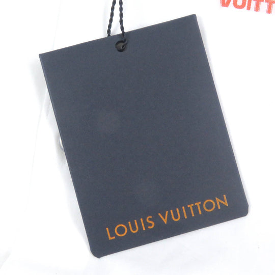 LOUIS VUITTON Long sleeve shirt Main: 100% cotton white mens S Used Authentic