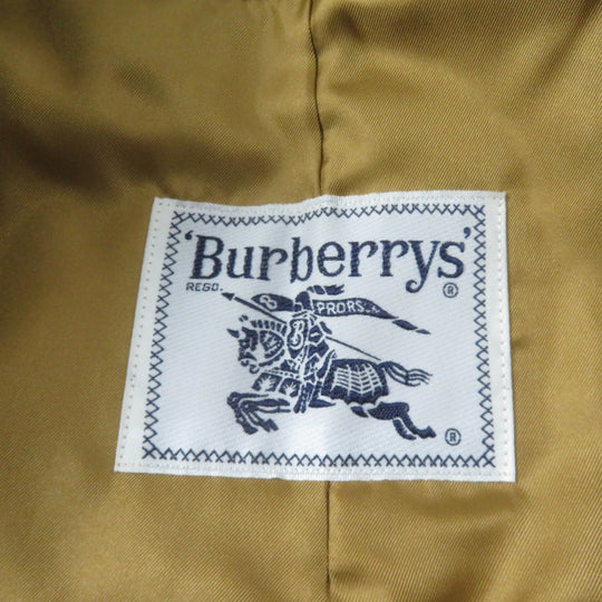 BURBERRY Stainless collar coat FD080-030-41 Outer: 100% cotton, Lining: cotton, Part: cotton, Lining: 100% wool, Lining: polyester khaki Women 11 Used Authentic