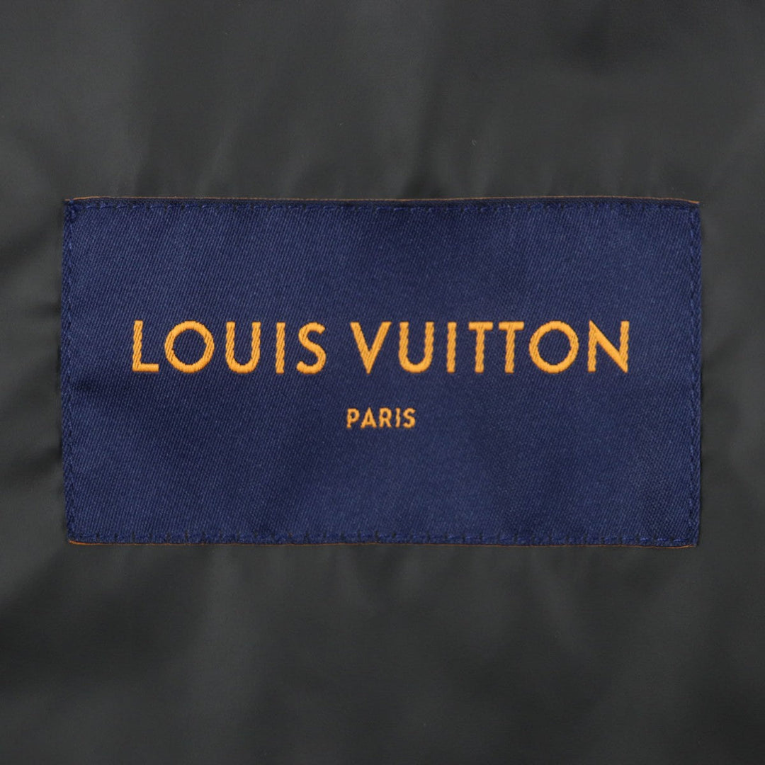 LOUIS VUITTON Mountain Hoodie HNK48W Outer: 100% nylon, Lining: 100% nylon black mens 50 Used Authentic