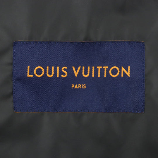 LOUIS VUITTON Mountain Hoodie HNK48W Outer: 100% nylon, Lining: 100% nylon black mens 50 Used Authentic