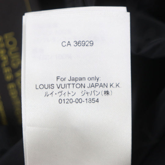 LOUIS VUITTON Mountain Hoodie HNK48W Outer: 100% nylon, Lining: 100% nylon black mens 50 Used Authentic