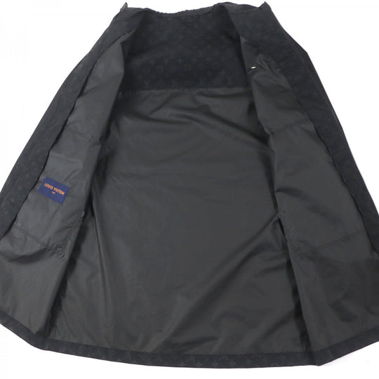 LOUIS VUITTON Mountain Hoodie HNK48W Outer: 100% nylon, Lining: 100% nylon black mens 50 Used Authentic