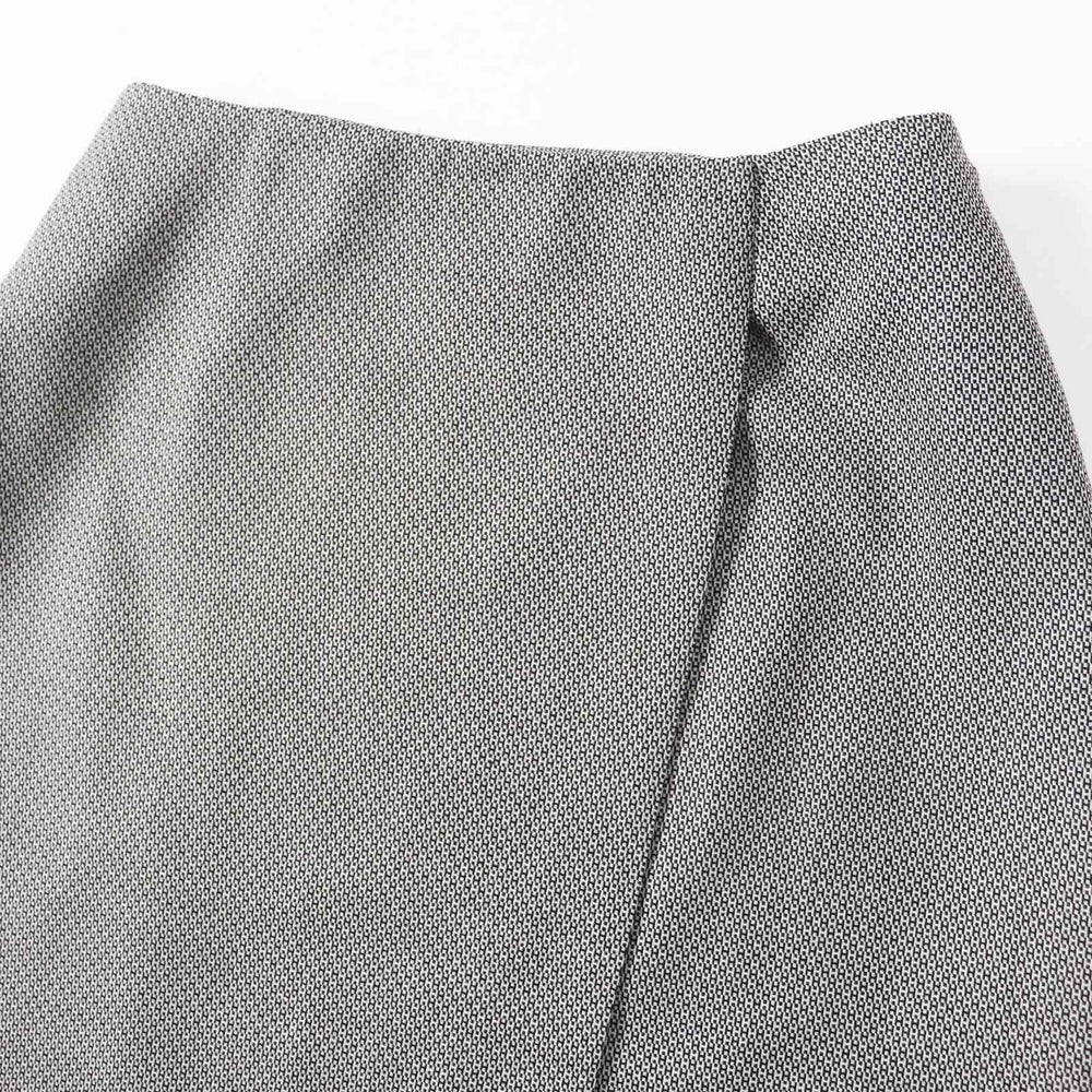 HERMES skirt Outer material: 90% wool, Outer material: 10% silk Black beige Margiela period Women 34 Used Authentic