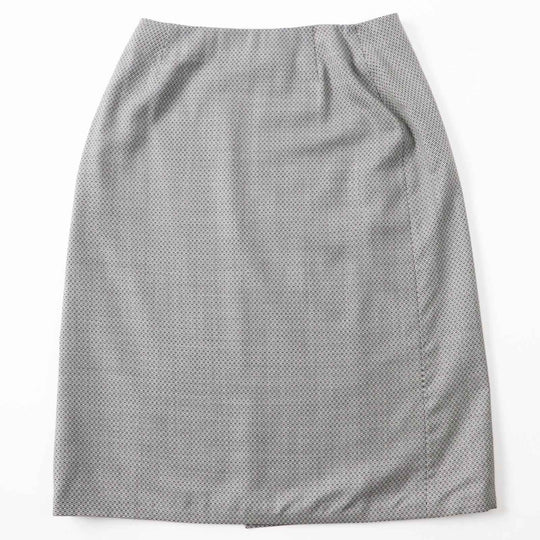 HERMES skirt Outer material: 90% wool, Outer material: 10% silk Black beige Margiela period Women 34 Used Authentic