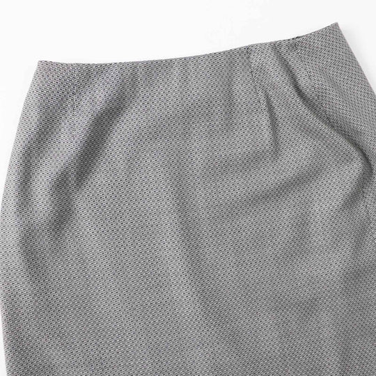 HERMES skirt Outer material: 90% wool, Outer material: 10% silk Black beige Margiela period Women 34 Used Authentic
