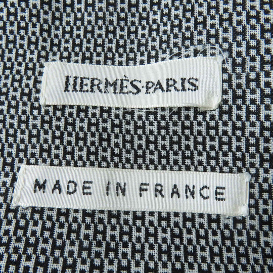 HERMES skirt Outer material: 90% wool, Outer material: 10% silk Black beige Margiela period Women 34 Used Authentic