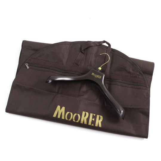 MOORER Down jacket Outer: 100% polyester, Lining: 50% polyester, Lining: 50% nylon, Sleeve lining: 100% nylon, Filling: down black VALENTE-KM mens 44 Used Authentic